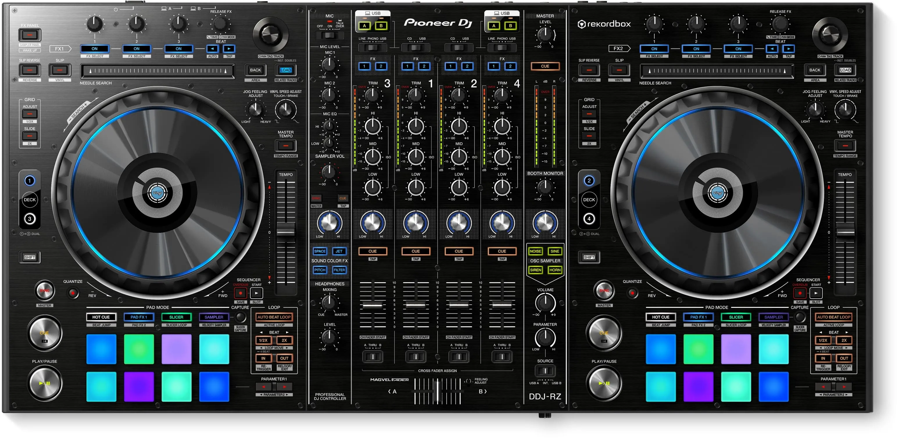 DJ контроллер Pioneer DDJ-RZ